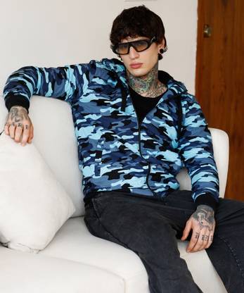 CAMPUS SUTRA Full Sleeve Printed Men Jacket