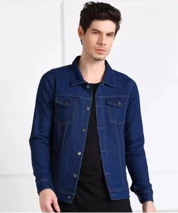 METRONAUT Full Sleeve Solid Men Denim Jacket