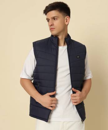 DUCOHIVE Sleeveless Solid Men & Women Jacket