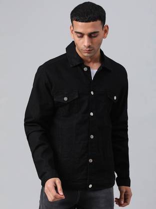KOTTY Full Sleeve Washed Men Denim Jacket