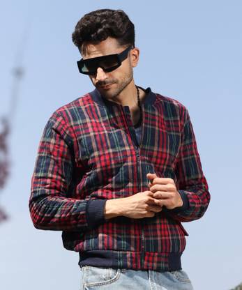 CAMPUS SUTRA Full Sleeve Checkered Men Jacket