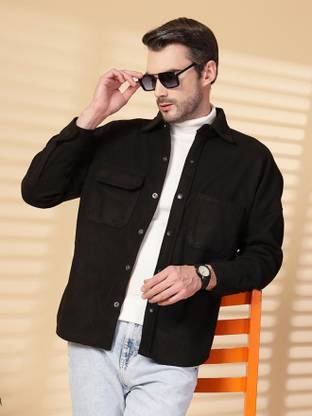CHKOKKO Full Sleeve Checkered Men Jacket