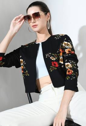 Moshe Full Sleeve Solid Women Jacket