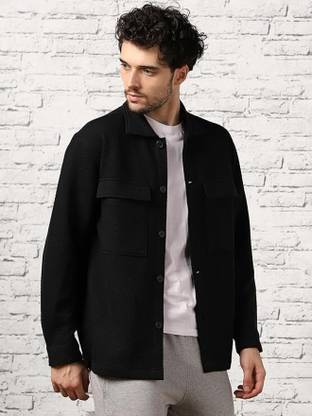 NOBERO Full Sleeve Solid Men Jacket