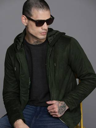 WROGN Full Sleeve Solid Men Jacket