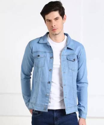 METRONAUT Full Sleeve Solid Men Denim Jacket