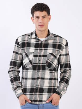 Malanchi Full Sleeve Checkered Men Jacket