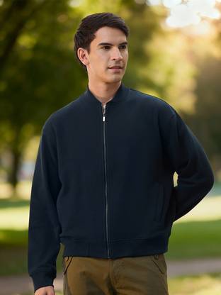 NOBERO Full Sleeve Solid Men Jacket