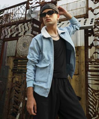 CAMPUS SUTRA Full Sleeve Solid Men Jacket