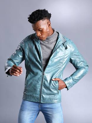 The Indian Garage Co. Full Sleeve Self Design Men Jacket