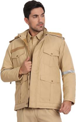 Uniformer Full Sleeve Solid Men Jacket