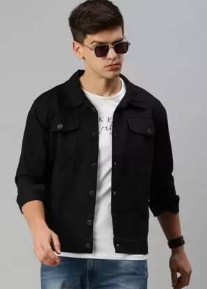 METRONAUT Full Sleeve Solid Men Denim Jacket