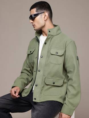 Roadster Full Sleeve Solid Men Jacket