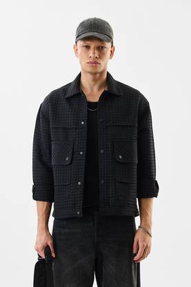 Snitch Full Sleeve Solid Men Jacket