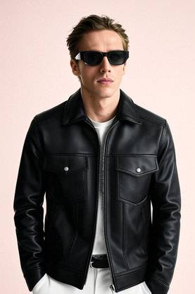 GZPhub Full Sleeve Solid Men Jacket