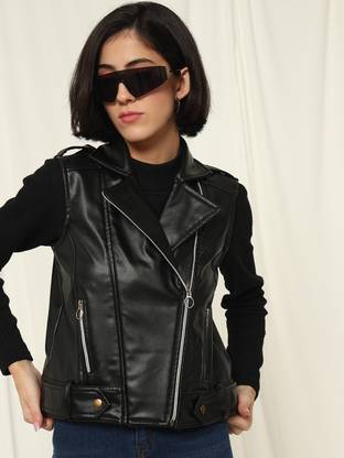 TANDUL Sleeveless Solid Women Jacket