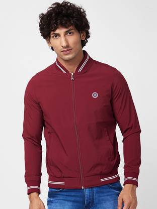 Spykar Full Sleeve Solid Men Jacket