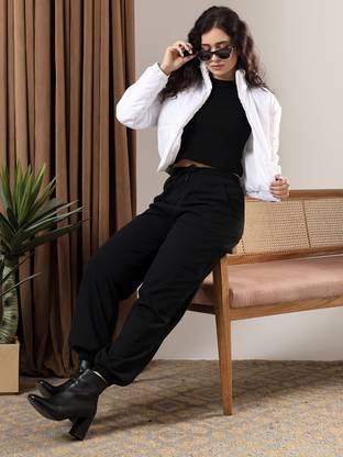 KOTTY Full Sleeve Solid Women Jacket