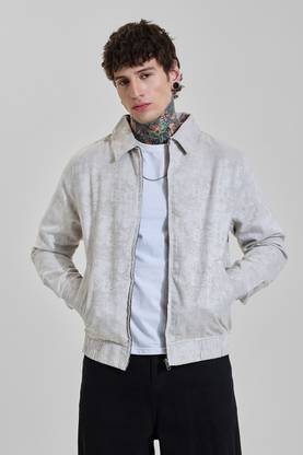 Snitch Full Sleeve Self Design Men Jacket