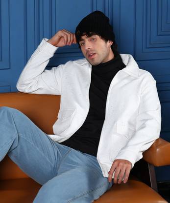 CAMPUS SUTRA Full Sleeve Solid Men Jacket