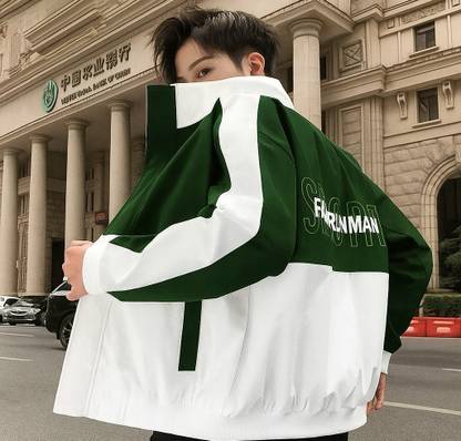 ZYRONA Full Sleeve Colorblock Men Jacket