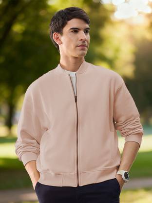 NOBERO Full Sleeve Solid Men Jacket