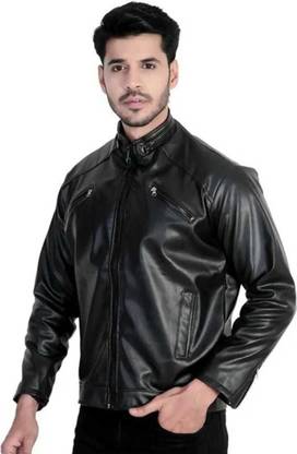 Reksans Full Sleeve Solid Men Jacket