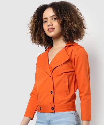 CAMPUS SUTRA Full Sleeve Solid Women Jacket