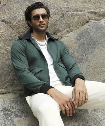 CAMPUS SUTRA Full Sleeve Solid Men Jacket