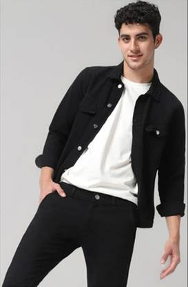 GHIFARI Full Sleeve Solid Men Jacket