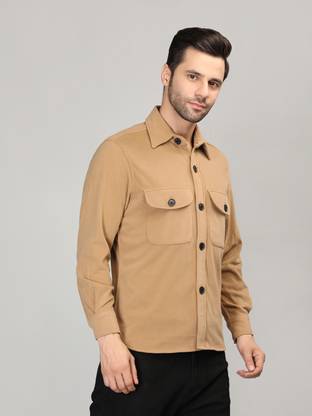 CHKOKKO Full Sleeve Solid Men Jacket