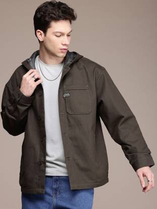 WROGN Full Sleeve Solid Men Jacket