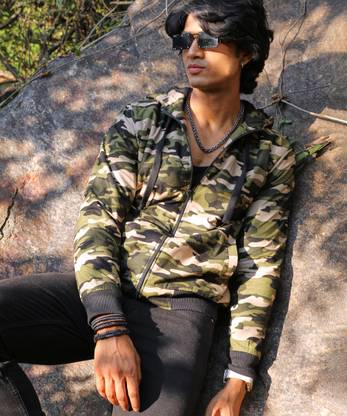 CAMPUS SUTRA Full Sleeve Washed Men Jacket