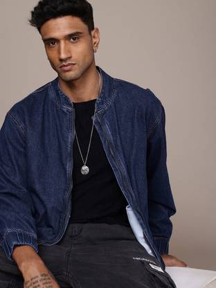 Roadster Full Sleeve Solid Men Jacket