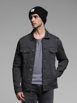 JACK & JONES Full Sleeve Solid Men Jacket