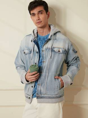 WROGN Full Sleeve Solid Men Jacket