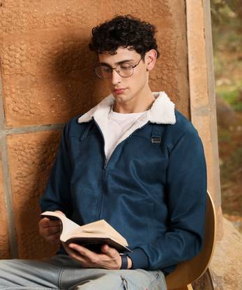 CAMPUS SUTRA Full Sleeve Solid Men Jacket