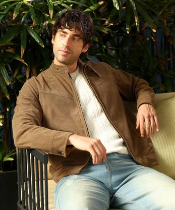 CAMPUS SUTRA Full Sleeve Solid Men Jacket