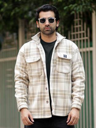 MANIAC Full Sleeve Checkered Men Jacket