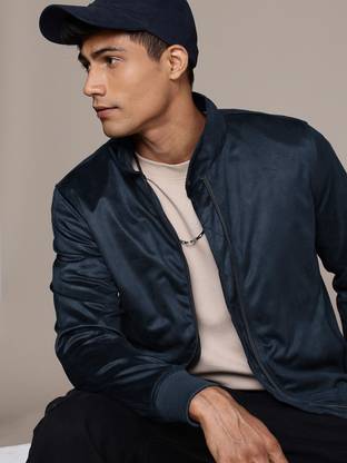 WROGN Full Sleeve Solid Men Jacket