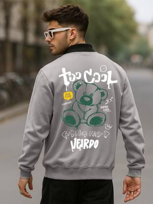 Veirdo Full Sleeve Printed Men Jacket