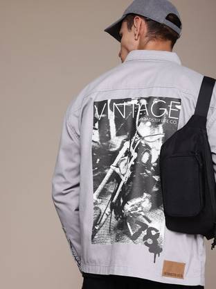 Roadster Full Sleeve Printed Men Jacket