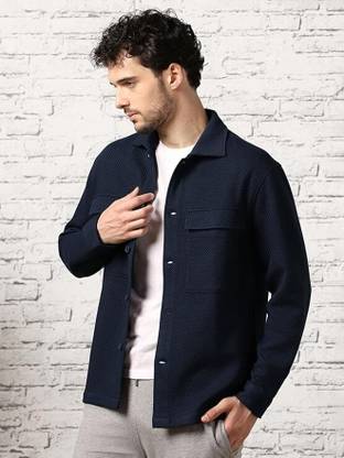 NOBERO Full Sleeve Solid Men Jacket