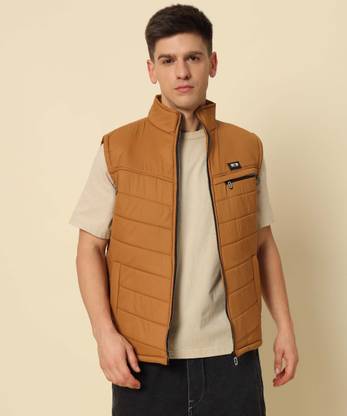 DECANTER Sleeveless Solid Men Jacket