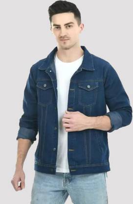 METRONAUT Full Sleeve Solid Men Denim Jacket