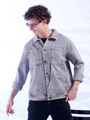 The Indian Garage Co. 3/4th Sleeve Solid Men Jacket