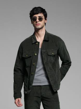 JACK & JONES Full Sleeve Solid Men Jacket