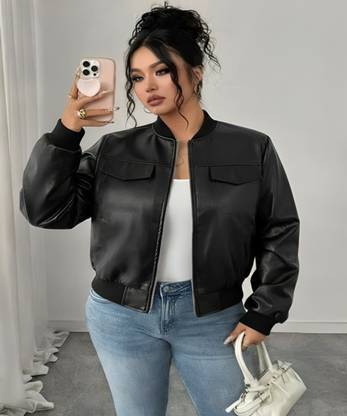 MAYKR Full Sleeve Solid Women Jacket