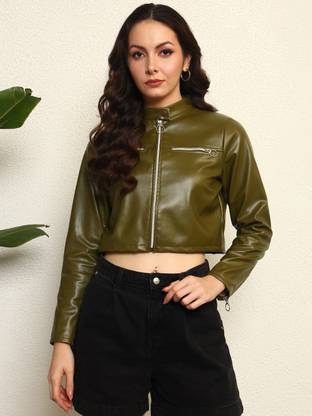 TANDUL Full Sleeve Solid Women Jacket