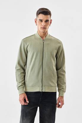 Snitch Full Sleeve Solid Men Jacket